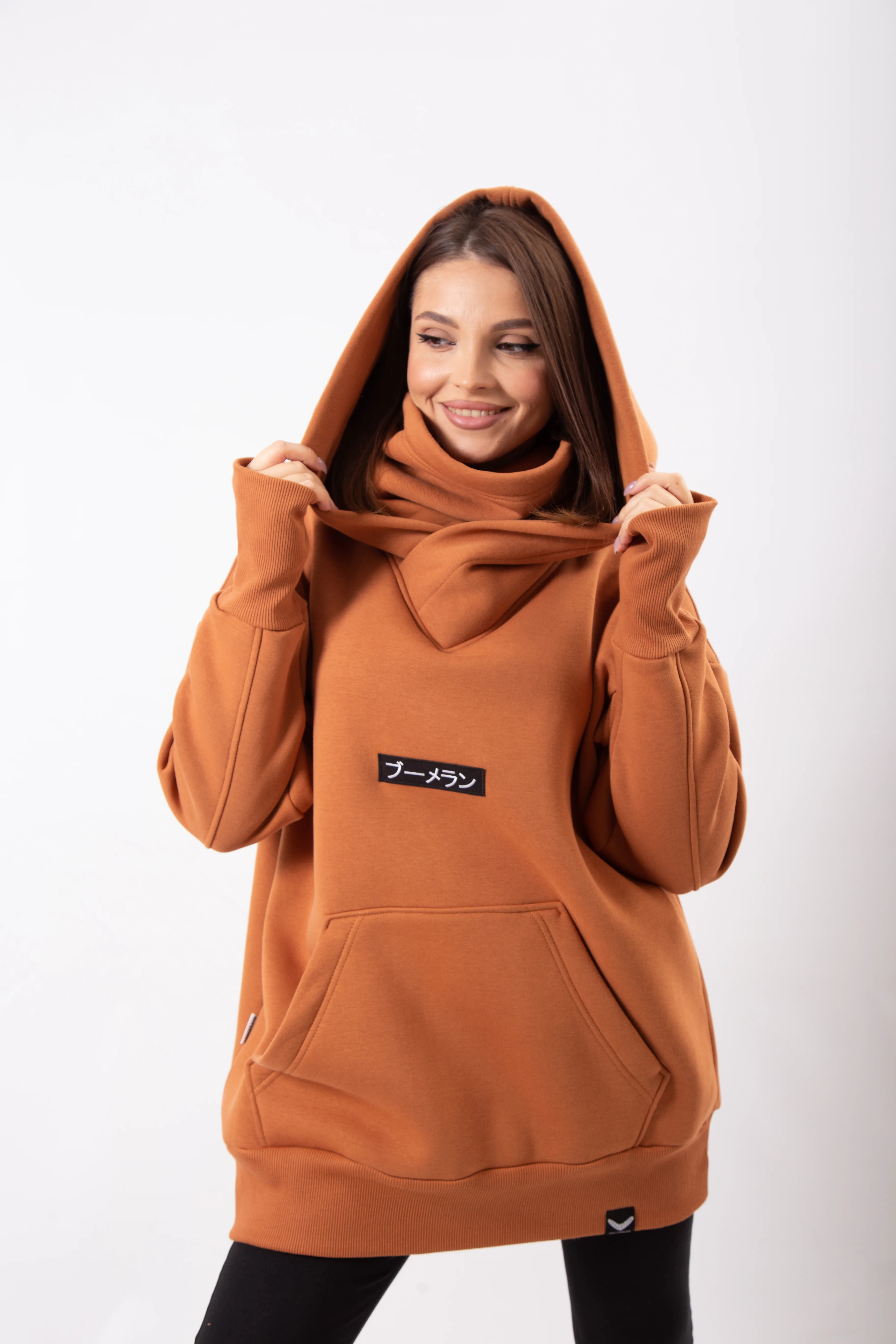 Худи BMGBRAND "Karasu" (Кэмел) 3-х Нитка Начес — фото 4