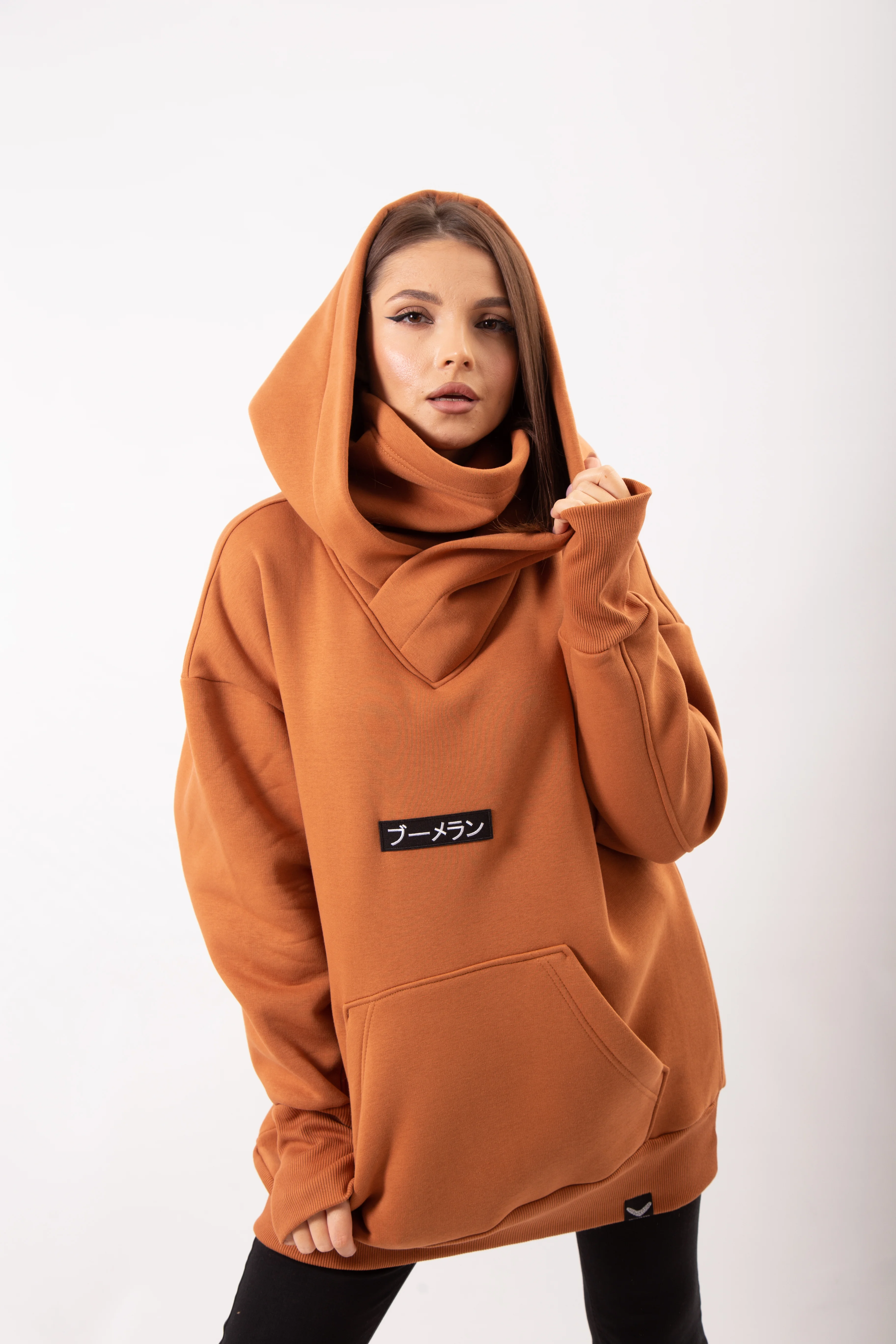 Худи BMGBRAND "Karasu" (Кэмел) 3-х Нитка Начес — фото 5