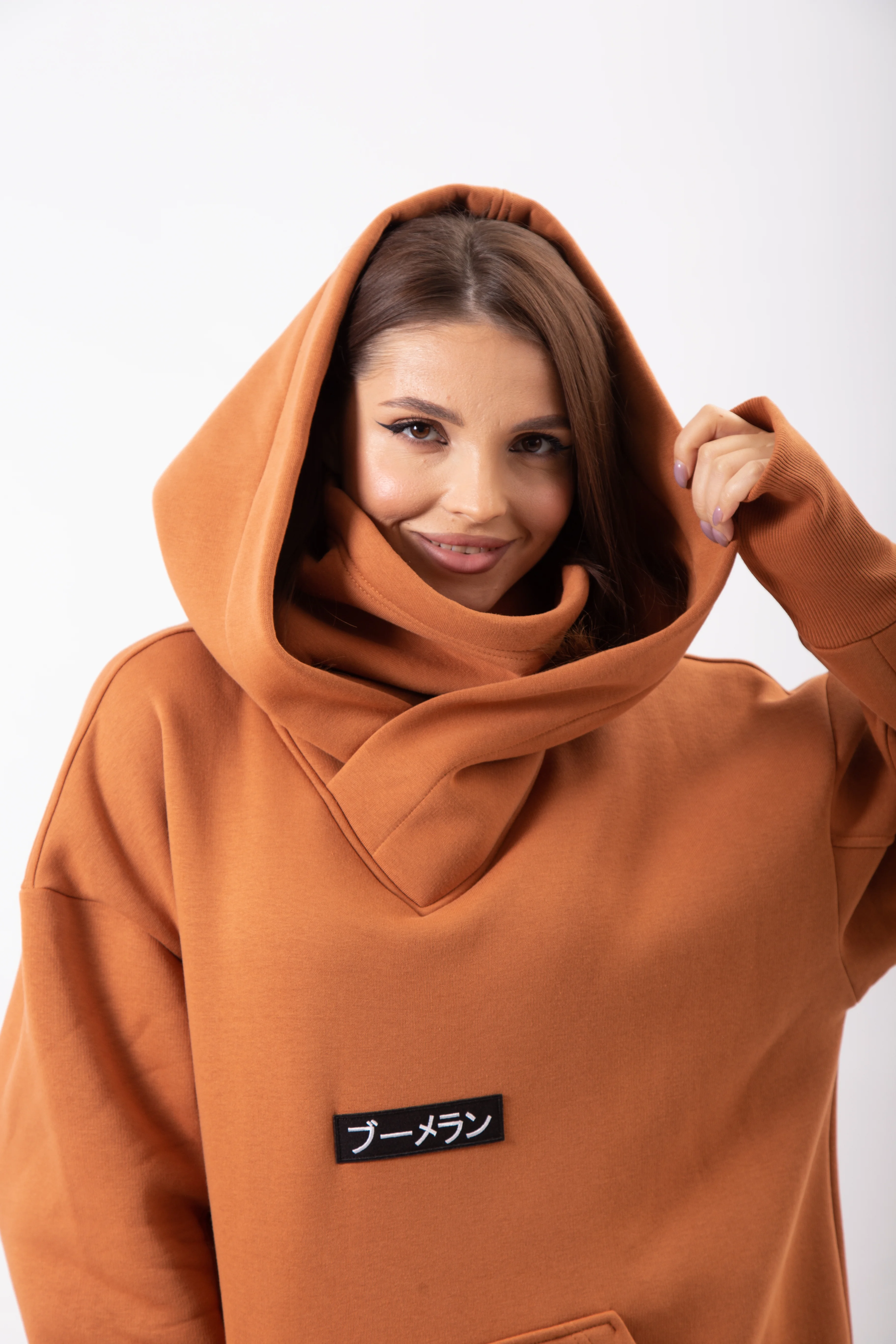 Худи BMGBRAND "Karasu" (Кэмел) 3-х Нитка Начес — фото 6