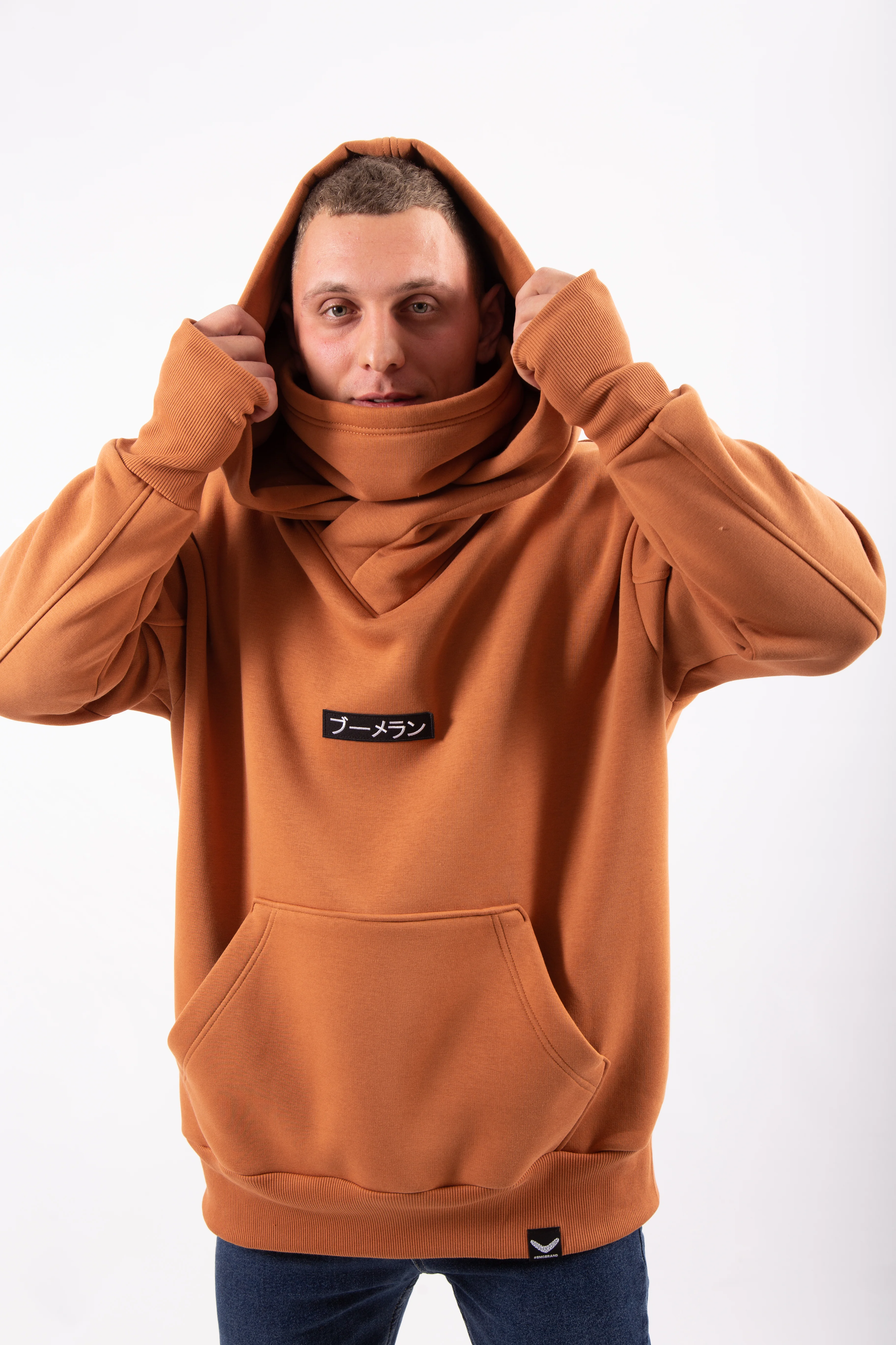 Худи BMGBRAND "Karasu" (Кэмел) 3-х Нитка Начес — фото