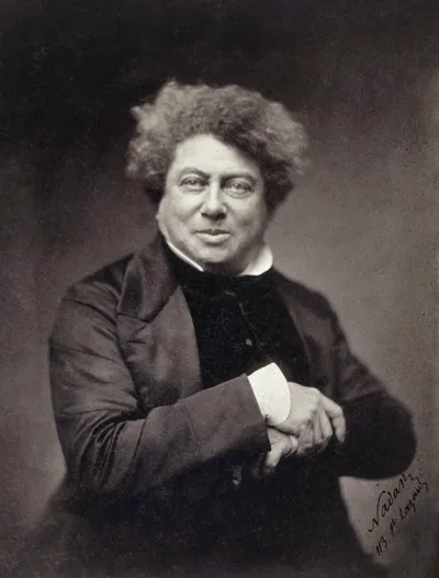 Александр Дюма — портрет автора