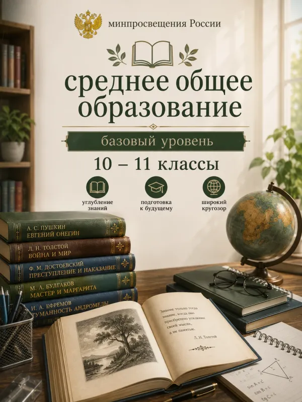 Среднее общее образование. 10 – 11 классы. Базовый уровень — превью раздела