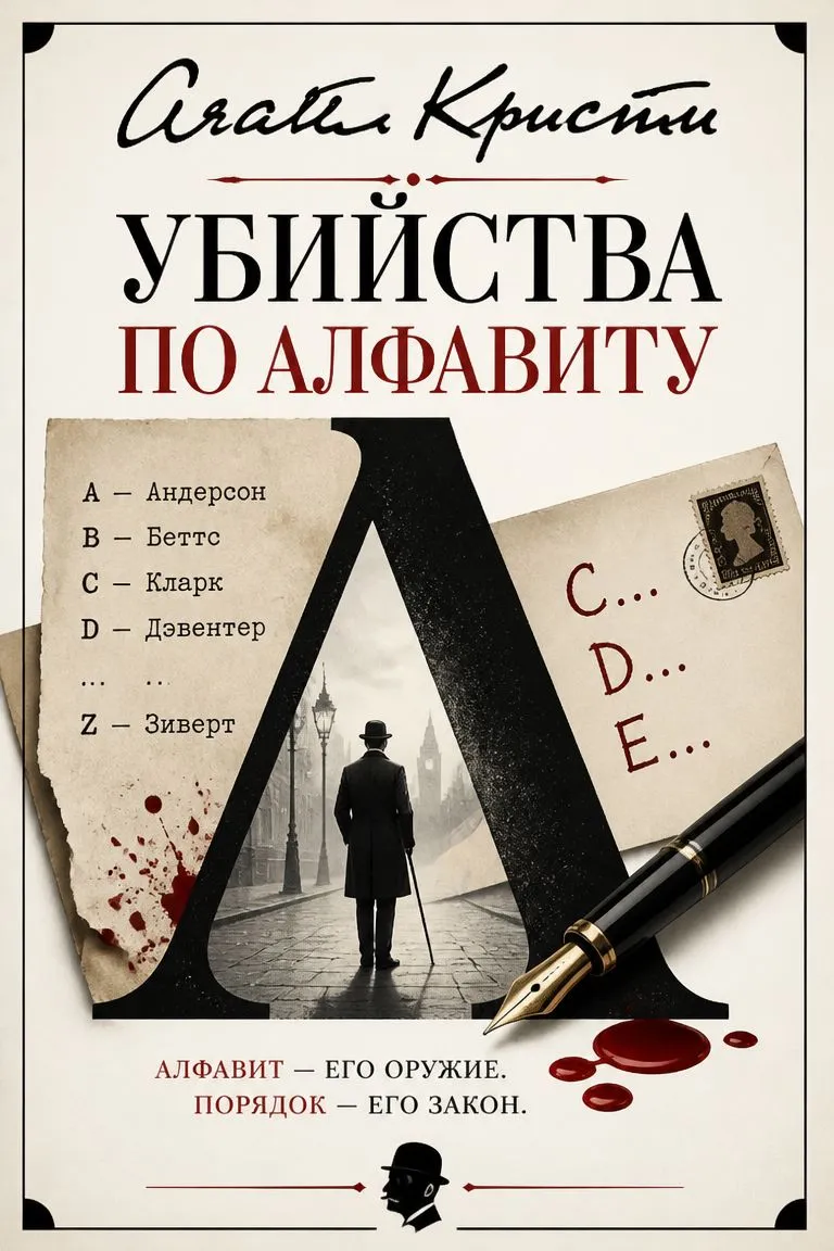 Убийства по алфавиту — обложка книги