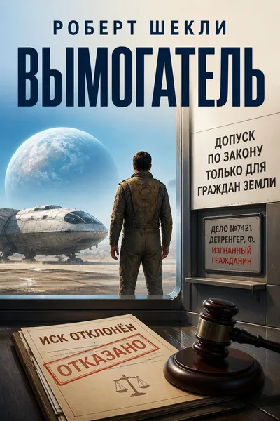 Вымогатель — обложка книги