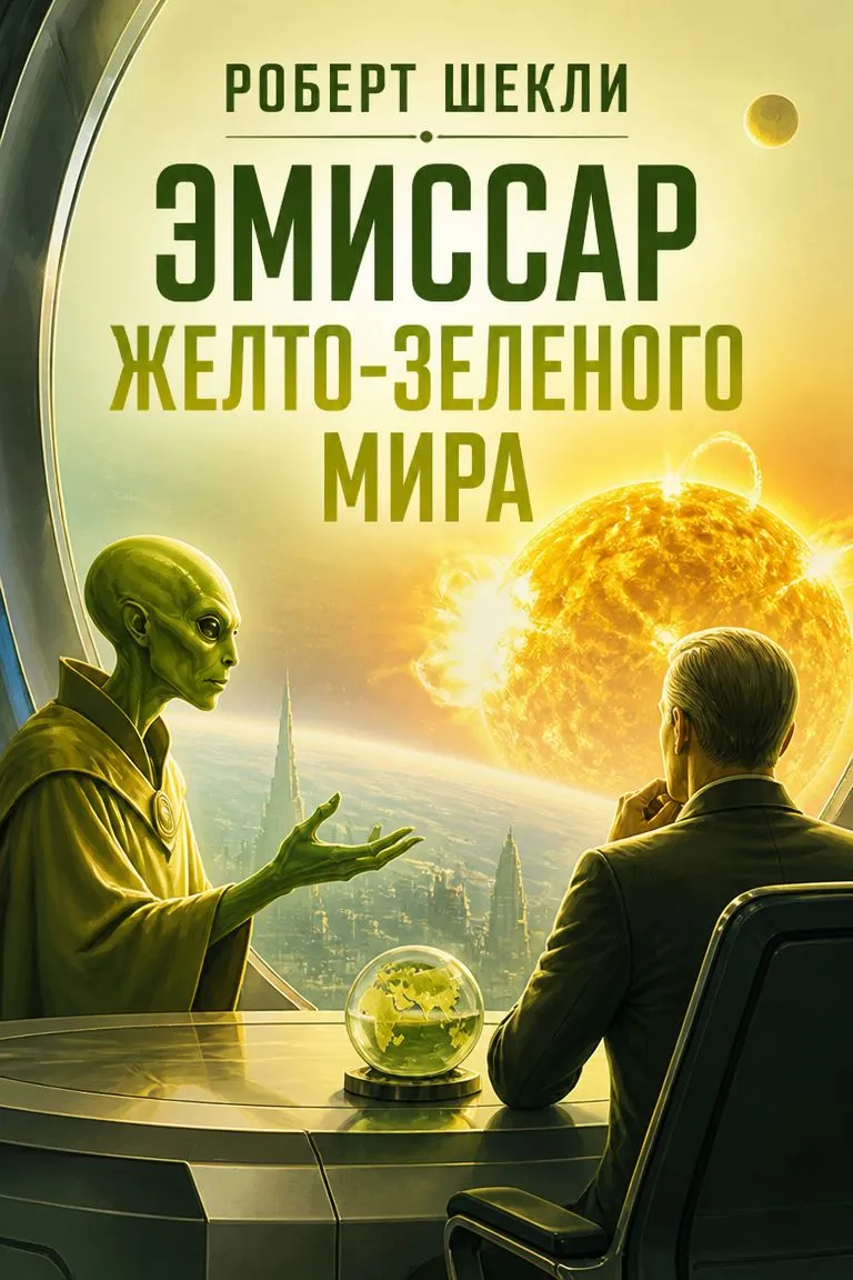 Эмиссар желто-зеленого мира — обложка книги