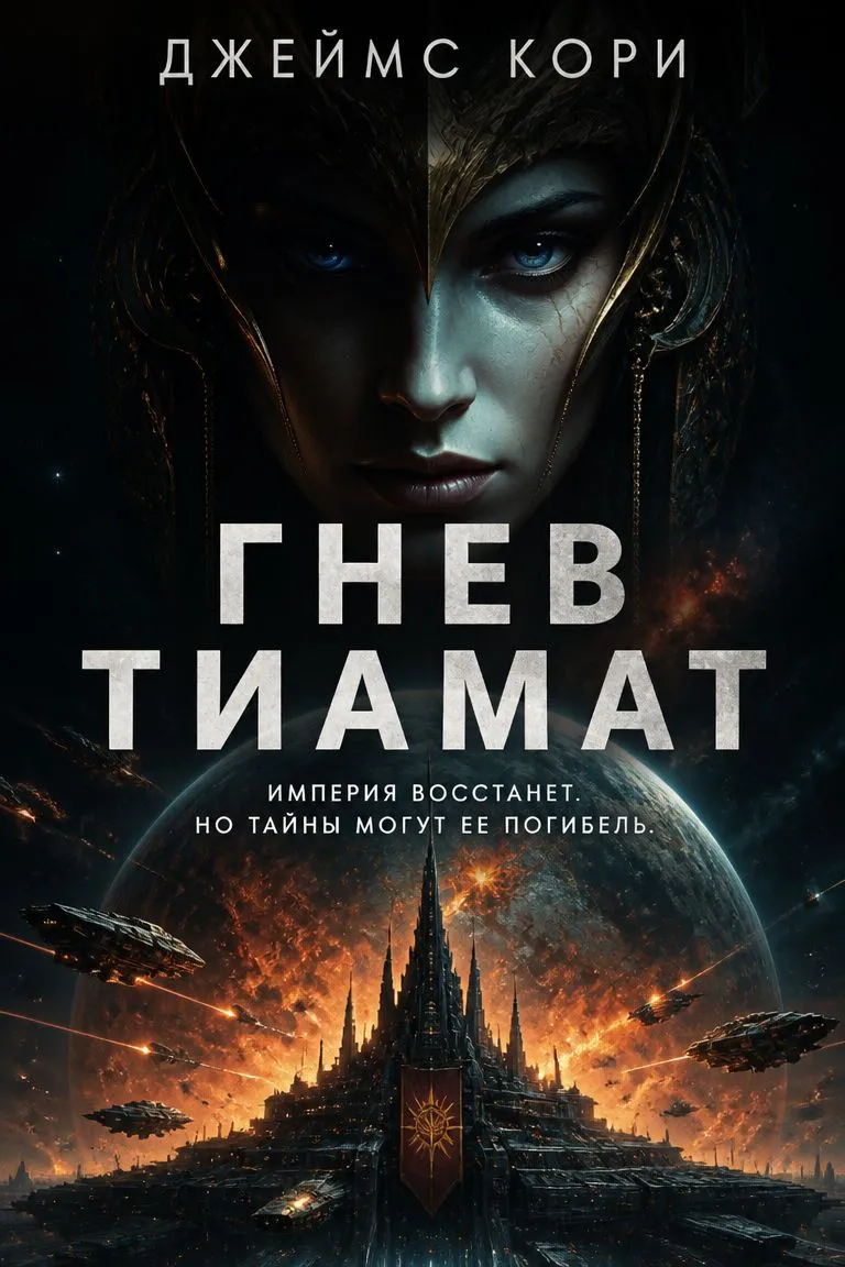 Гнев Тиамат — обложка книги