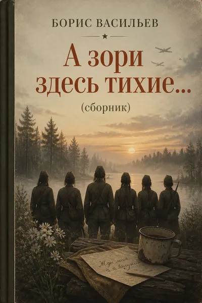 А зори здесь тихие… (сборник) — обложка книги
