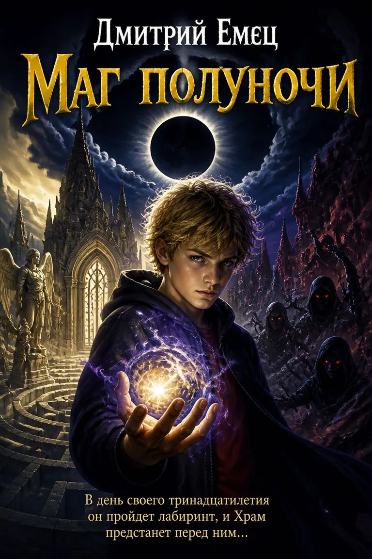 Маг полуночи — обложка книги