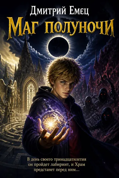 Маг полуночи — обложка книги