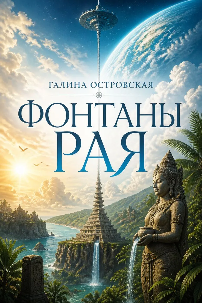 Фонтаны рая — обложка книги