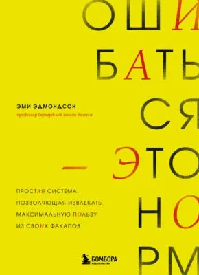 Ошибаться – это норм! Простая система, позволяющая извлекать максимальную пользу из своих факапов — обложка книги