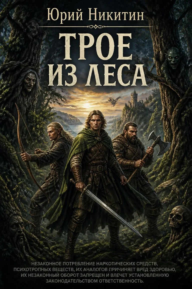 Трое из Леса — обложка книги
