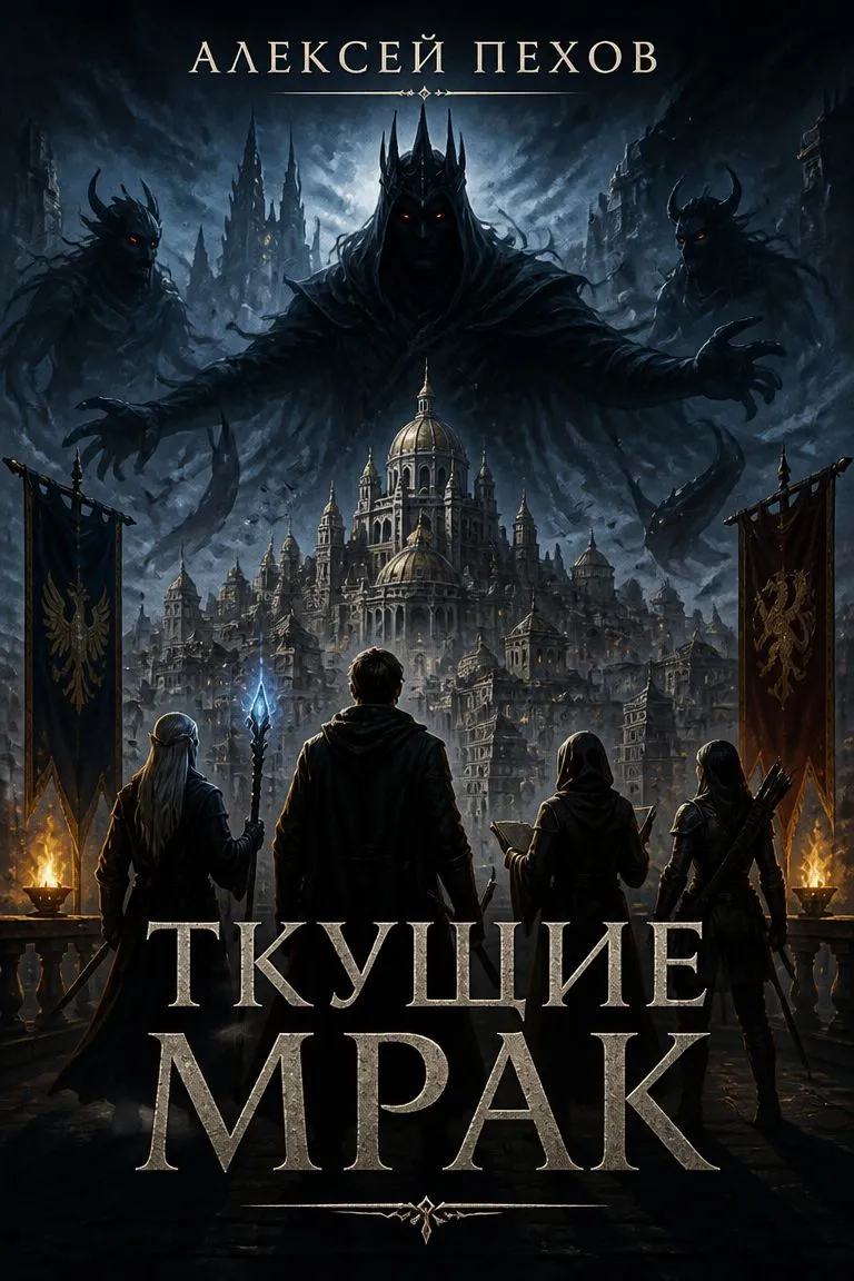 Ткущие мрак — обложка книги