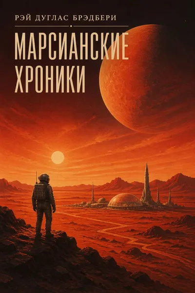 Марсианские хроники — обложка книги