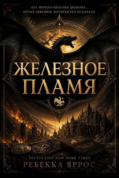 Железное пламя — обложка книги
