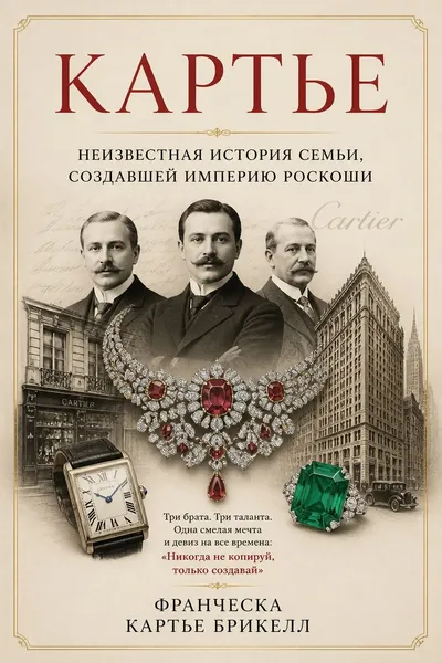 Картье. Неизвестная история семьи, создавшей империю роскоши — обложка книги