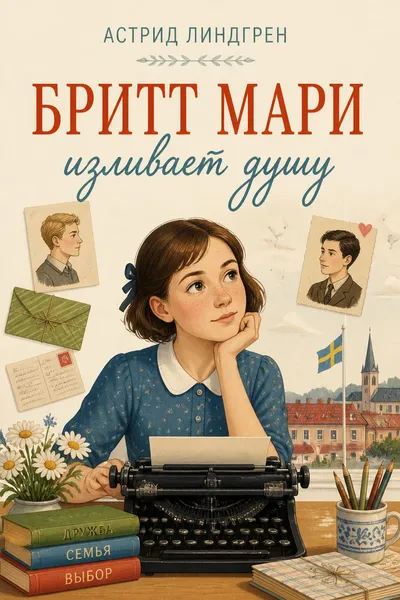Бритт Мари изливает душу — обложка книги
