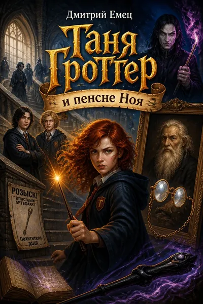 Таня Гроттер и пенсне Ноя — обложка книги