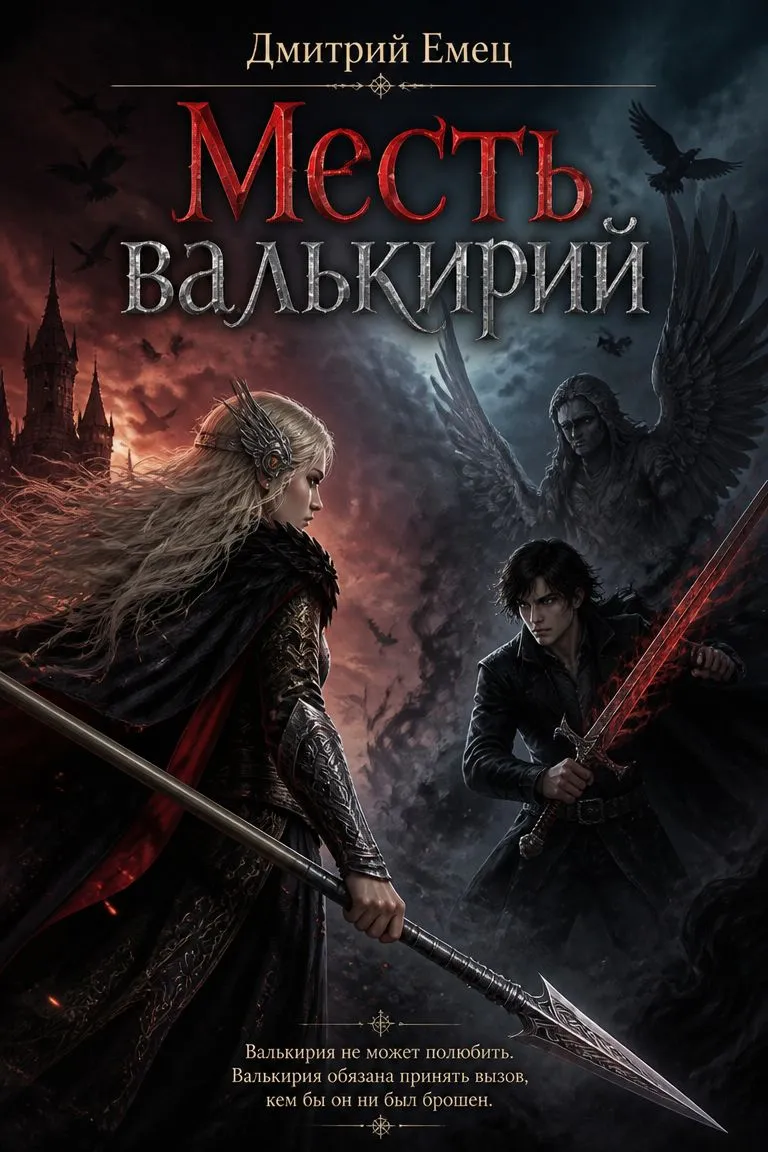 Месть валькирий — обложка книги