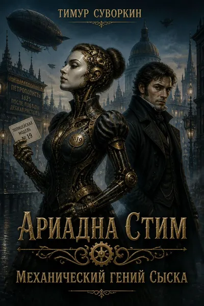 Ариадна Стим. Механический гений сыска — обложка книги