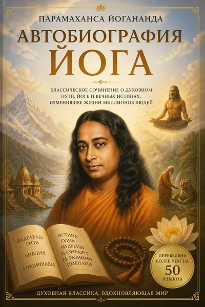 Автобиография йога — обложка книги