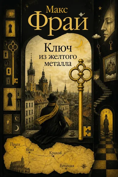 Ключ из желтого металла — обложка книги