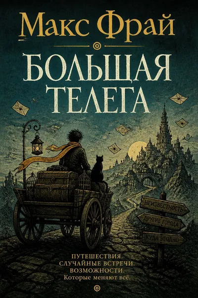 Большая телега — обложка книги