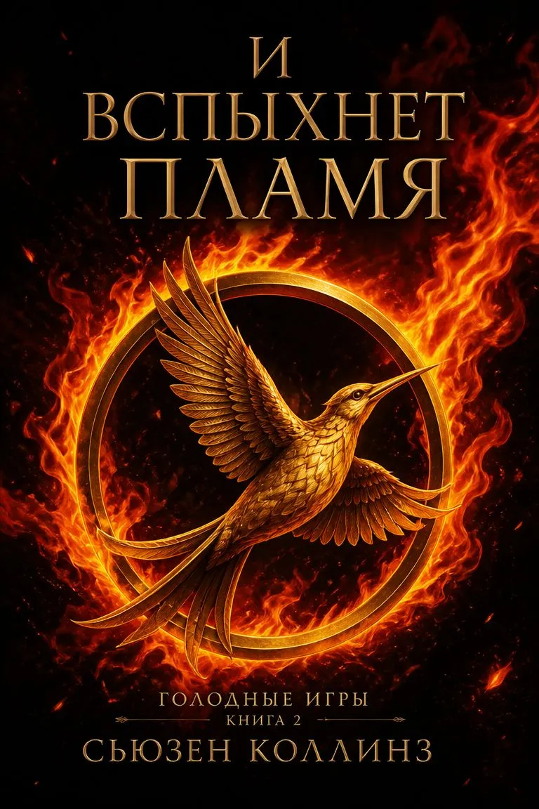 И вспыхнет пламя — обложка книги