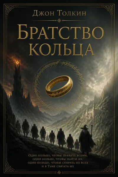 Братство кольца — обложка книги