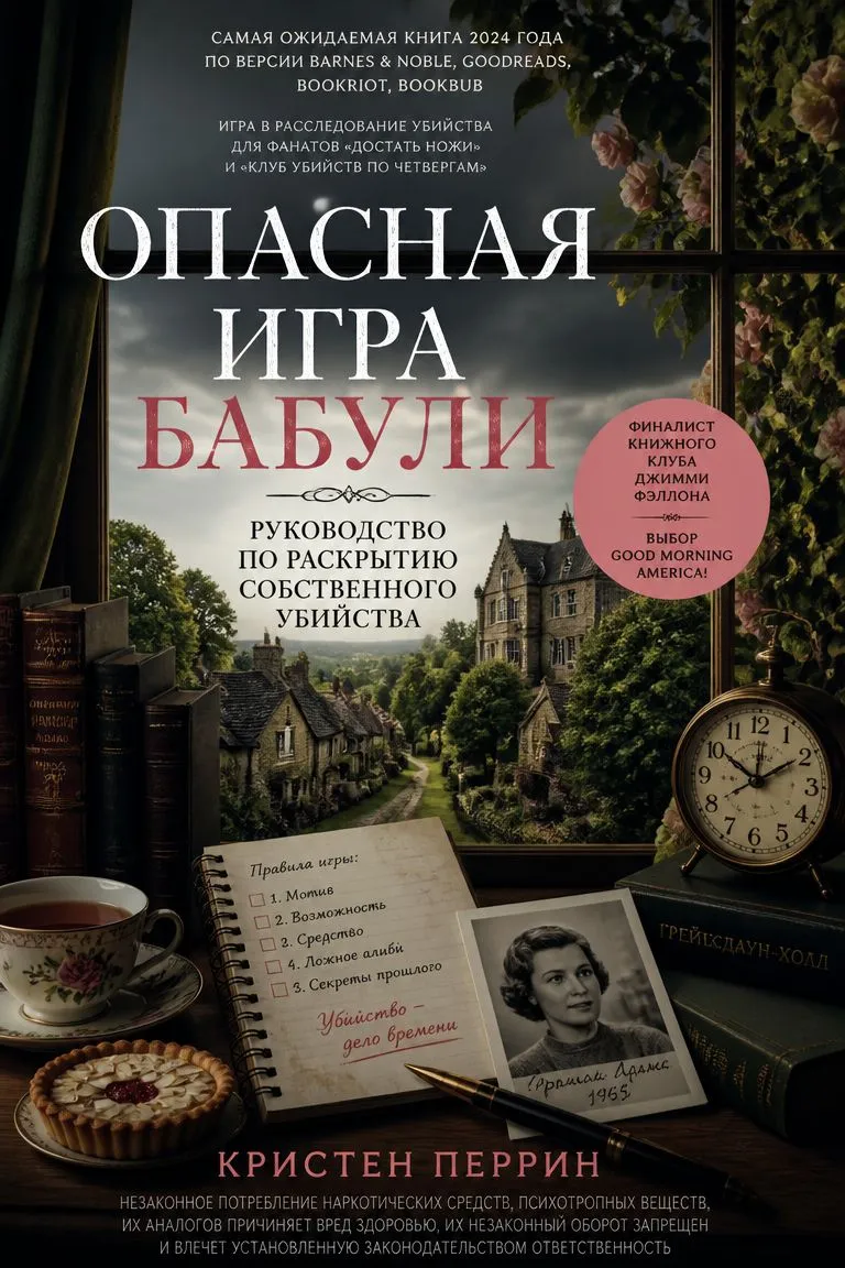 Опасная игра бабули. Руководство по раскрытию собственного убийства — обложка книги