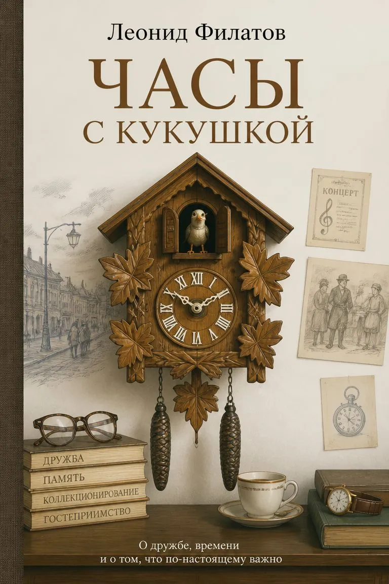 Часы с кукушкой — обложка книги