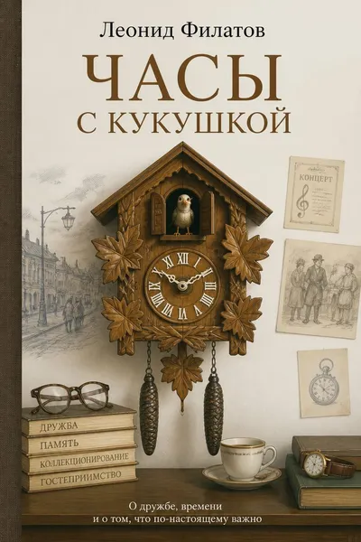 Часы с кукушкой — обложка книги
