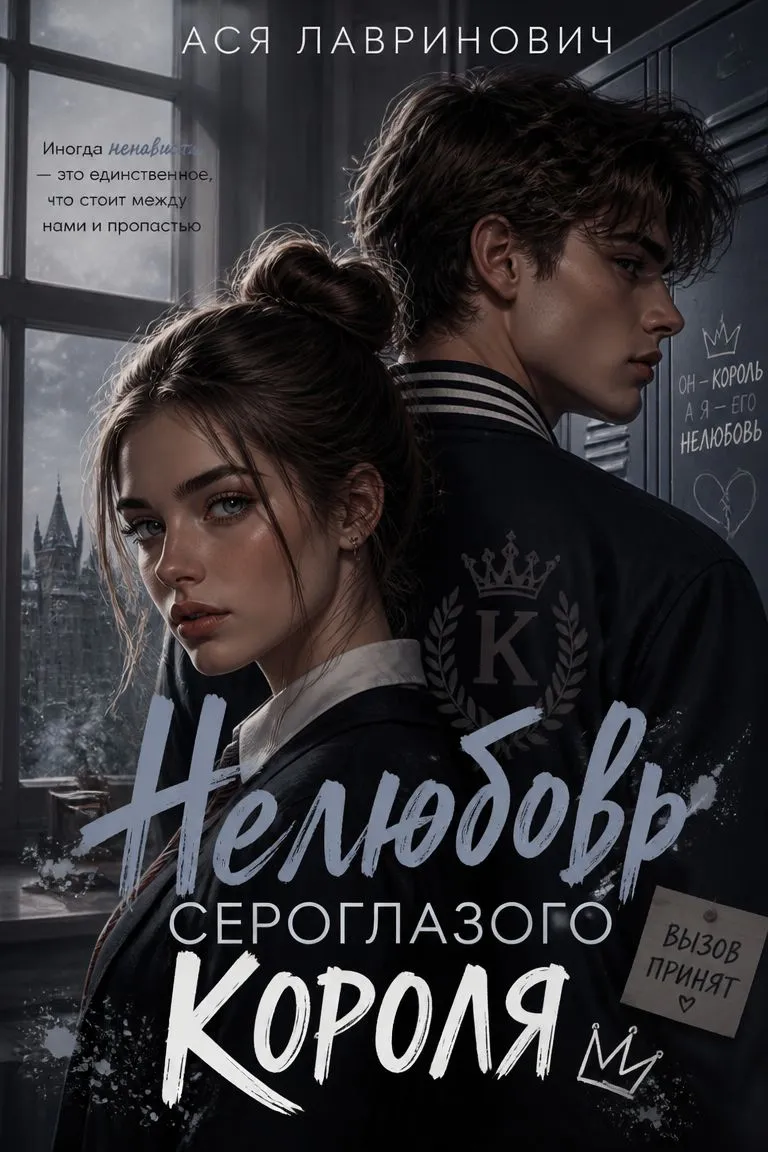 Нелюбовь сероглазого короля — обложка книги