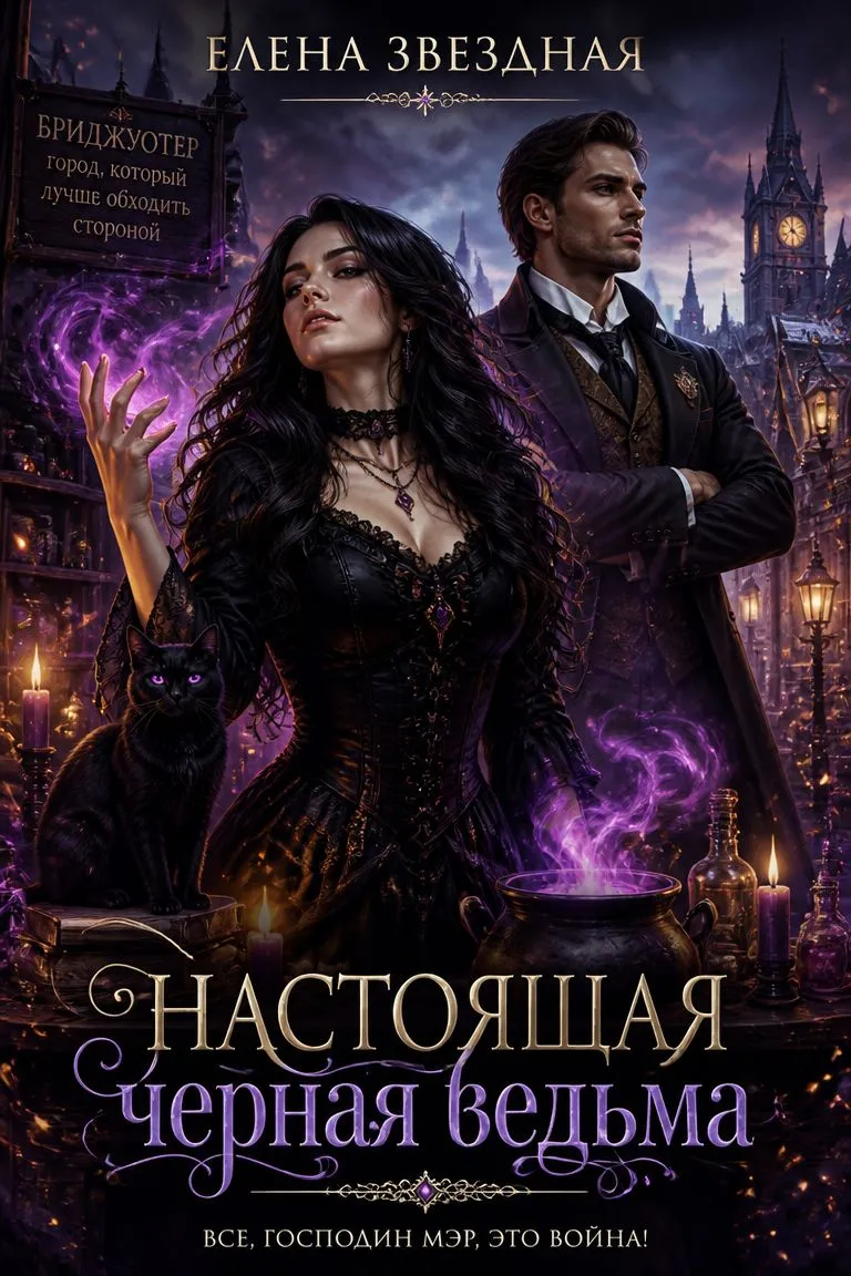 Настоящая черная ведьма — обложка книги
