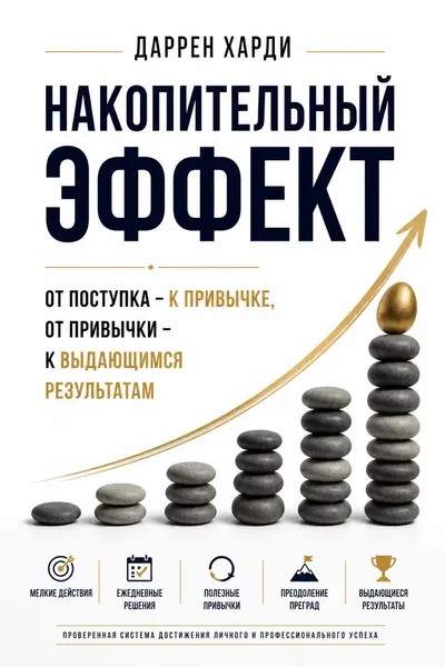 Накопительный эффект. От поступка – к привычке, от привычки – к выдающимся результатам — обложка книги