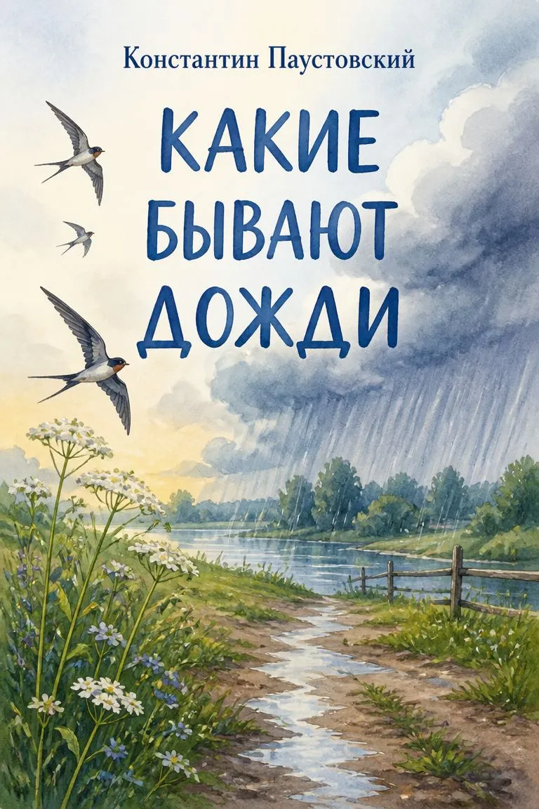 Какие бывают дожди — обложка книги