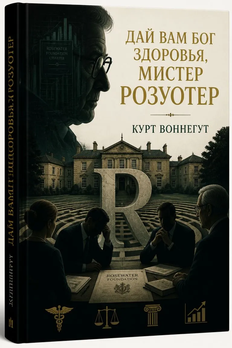 Дай вам Бог здоровья, мистер Розуотер — обложка книги