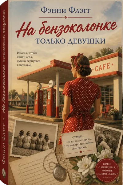 На бензоколонке только девушки — обложка книги