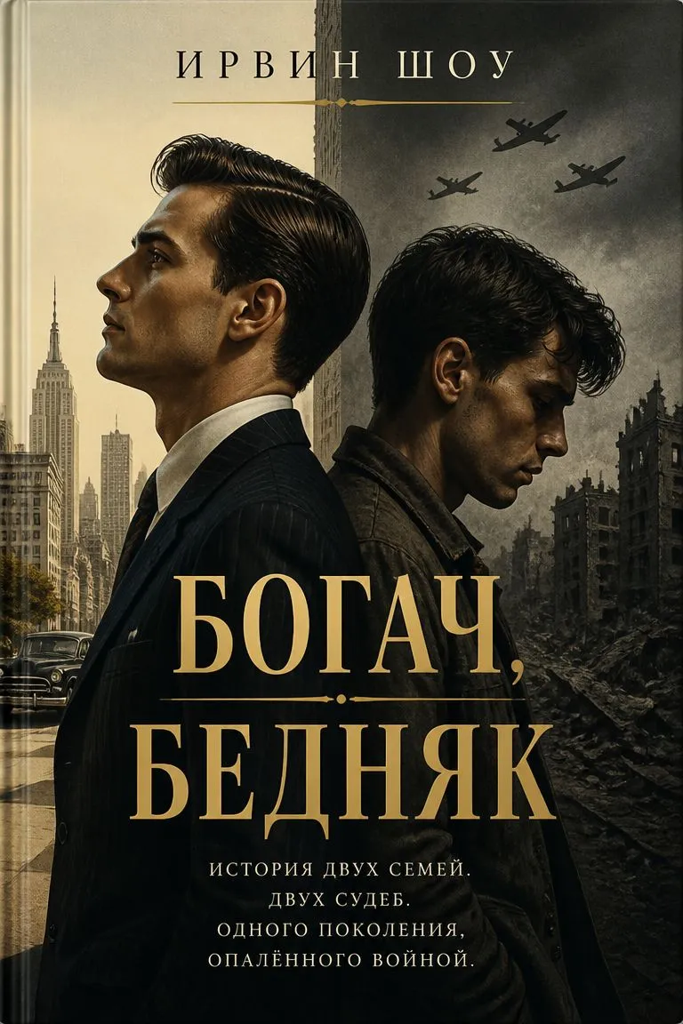 Богач, бедняк — обложка книги