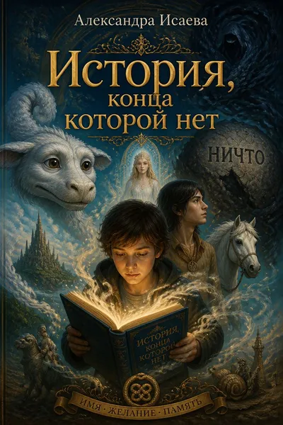 История, конца которой нет — обложка книги
