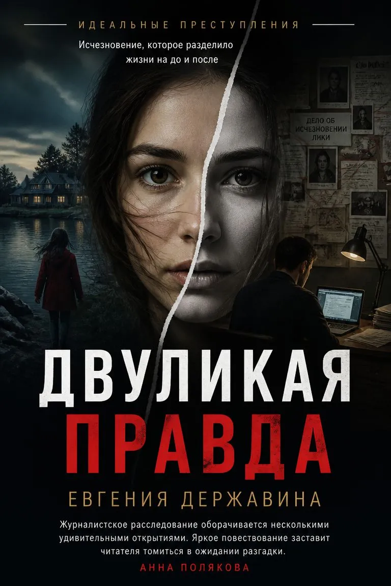 Двуликая правда — обложка книги