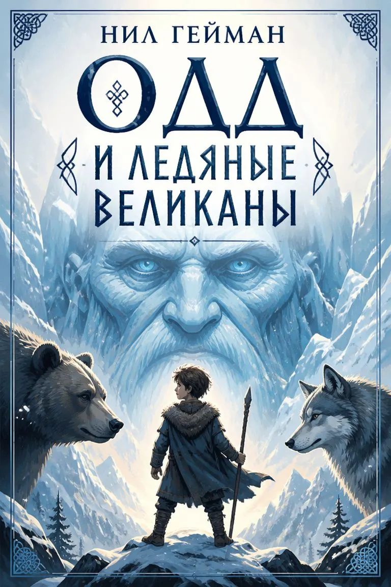 Одд и ледяные великаны — обложка книги
