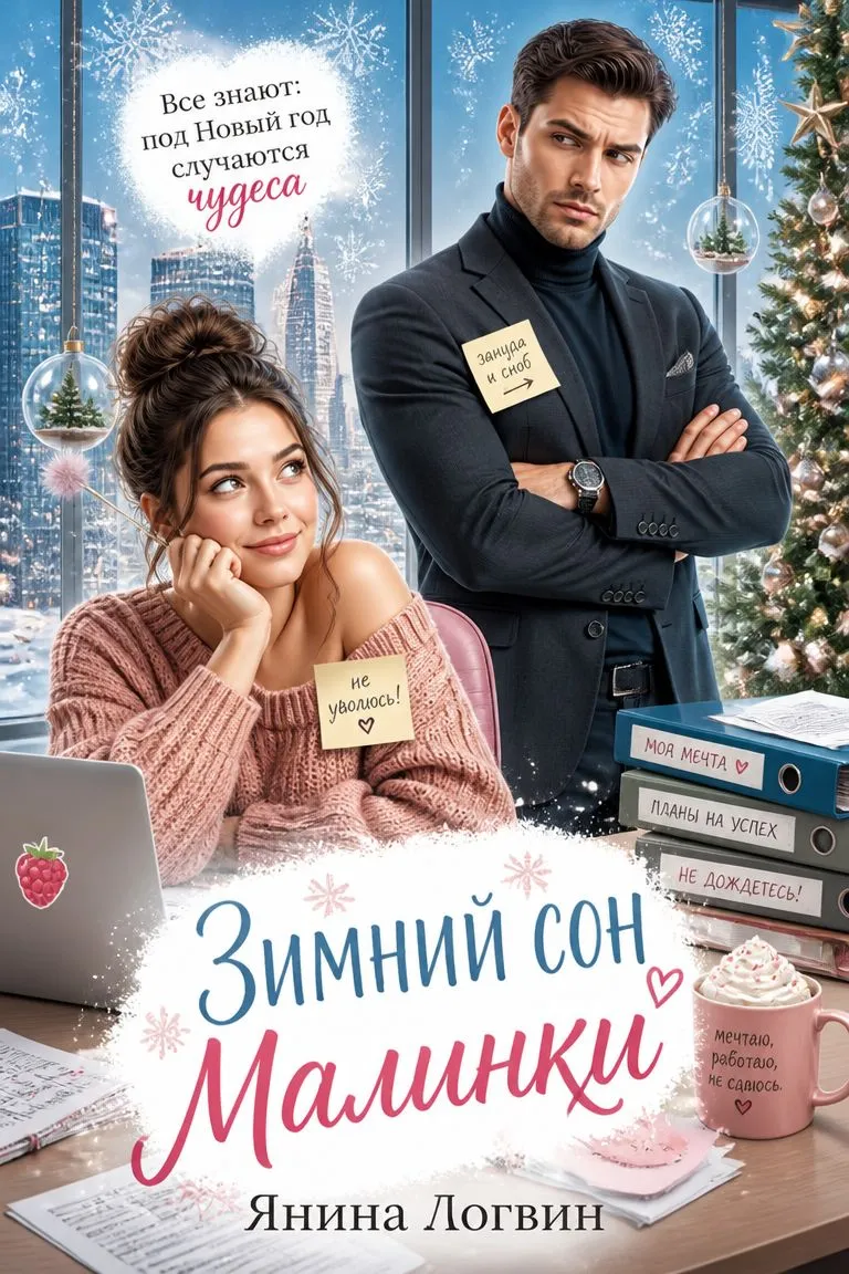 Зимний сон Малинки — обложка книги