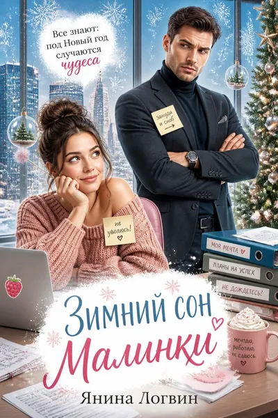 Зимний сон Малинки — обложка книги