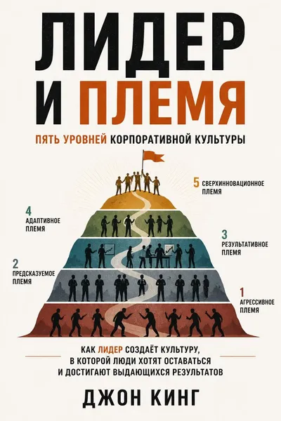 Лидер и племя. Пять уровней корпоративной культуры — обложка книги