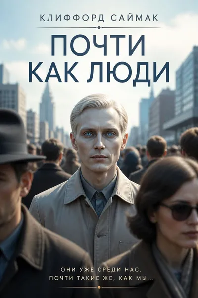 Почти как люди — обложка книги