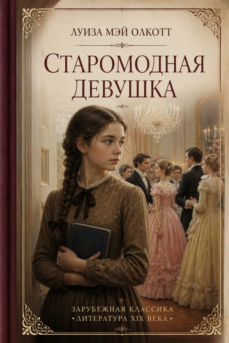 Старомодная девушка — обложка книги
