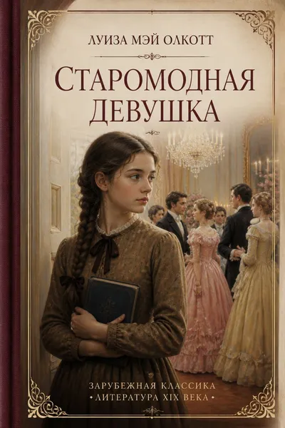 Старомодная девушка — обложка книги