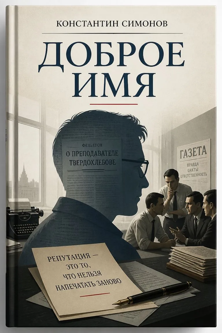 Доброе имя — обложка книги