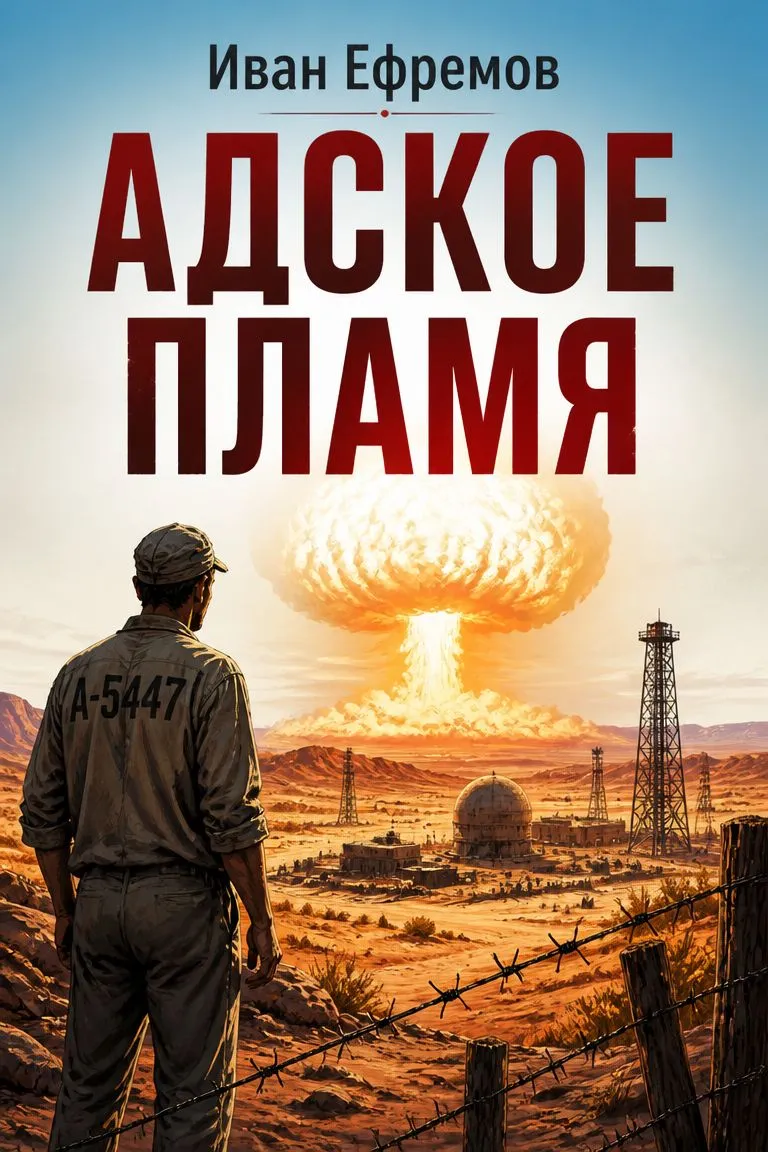 Адское пламя — обложка книги